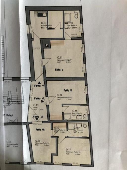 Ferienwohnung - Schweriner Altstadt - Fewo 5 什未林 外观 照片